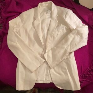 Off white Joie Linen Blazer